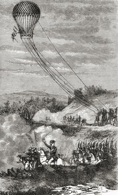 Einsatz des Heißluftballons l